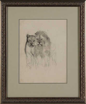 Грановский Самуил Соломонович. Львы